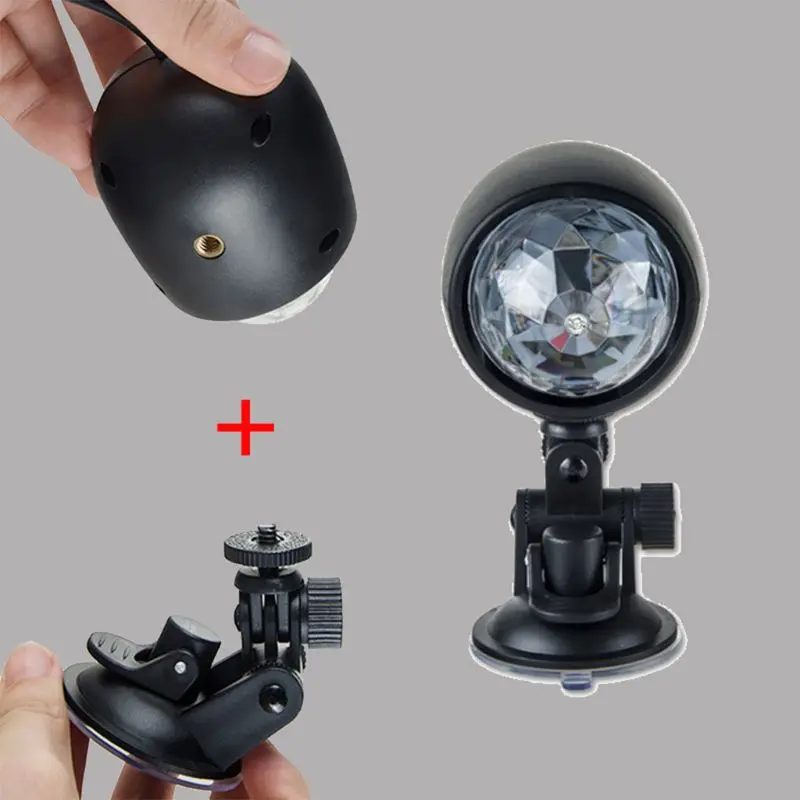 1 шт. Авто диско DJ сценический светильник ing светодиодный RGB Хрустальный Шар Лампа светильник шар лазерный проектор лампа Вечерние