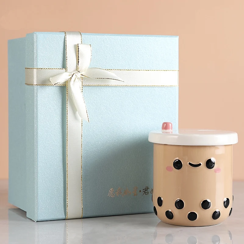 Милая мультяшная кружка креативная керамическая для воды молока чая кофе лучшая