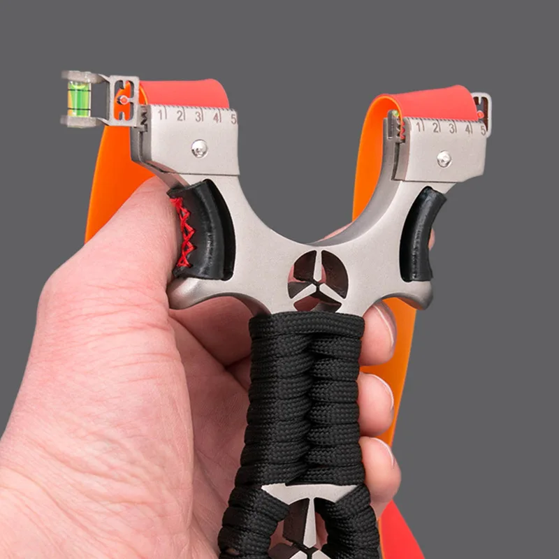 

Slingshot Catapult Hunting High Quality Stainless Steel with Rubber Band Outdoor Shooting Game Sling Shot Set
