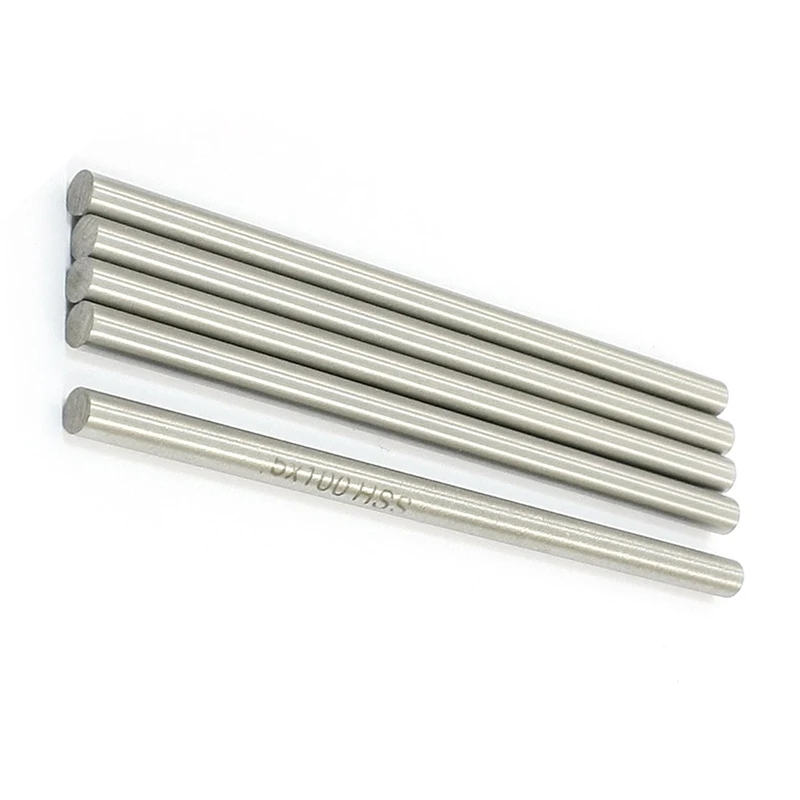 

RC Helicopter 100mm x 5mm stainless steel Ground Shaft Round Rod 5Pcs