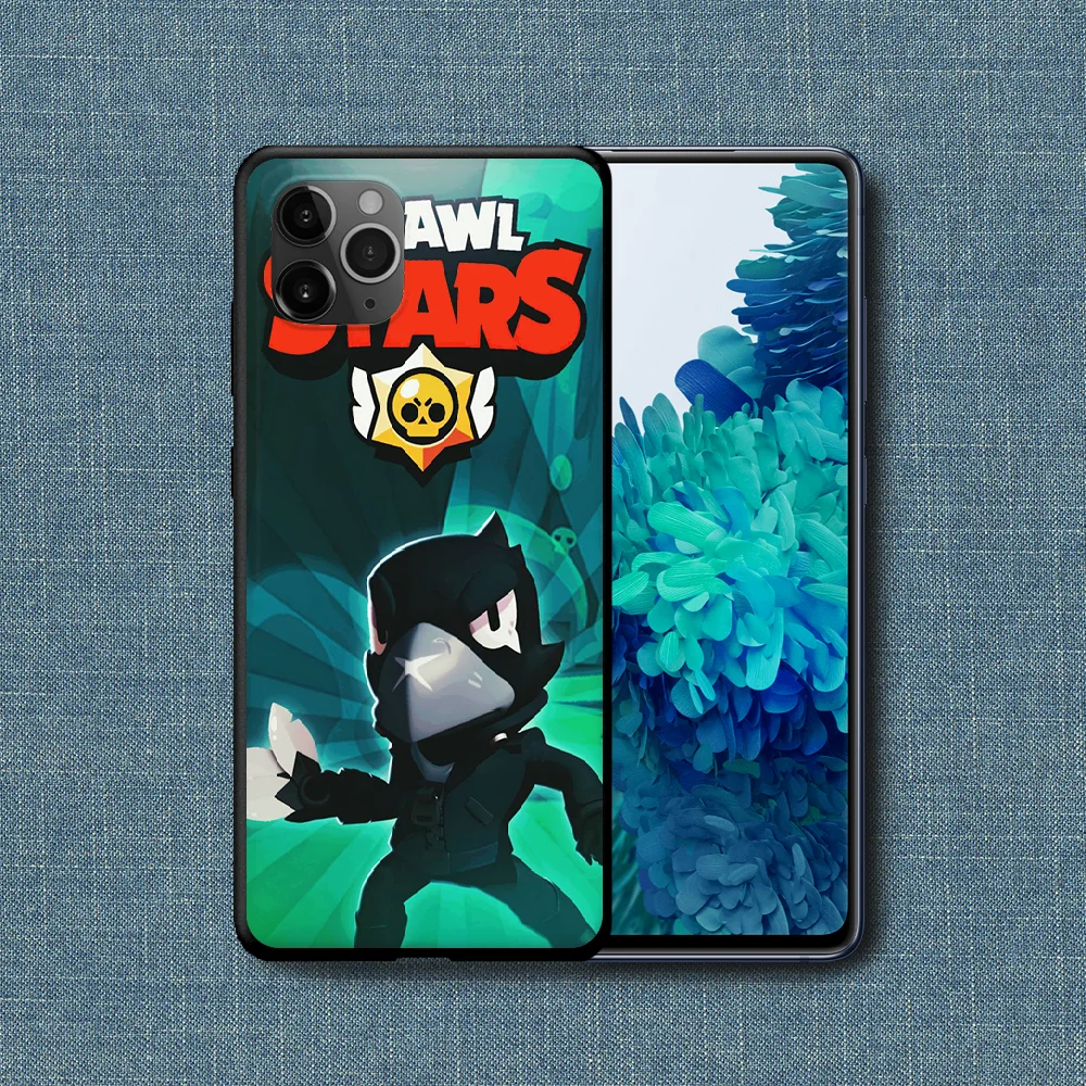 

Stars Game Leon Crow Phone Case For iPhone 4 4s 5 5S SE 5C 6 6S 7 8 Plus X XS XR 11 12 Mini Pro Max 2020 black Cell Trend