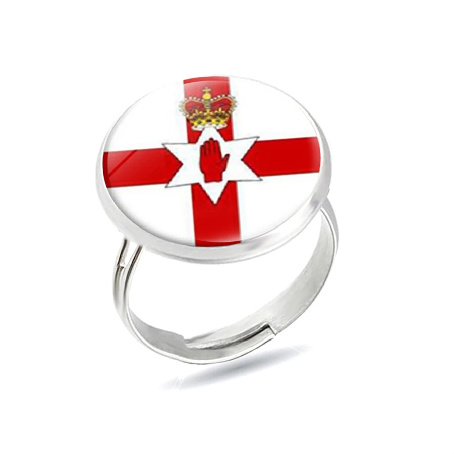 Великобритания национальные кольца с флагами Англия Wales Scotland Северная Ирландия