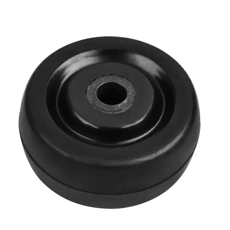 10 Pcs/Lot Spot 1.5 inch Black Rubber Single Wheel Diameter 4cm Mute Wear-resistant Medical Equipment Caster Furniture | Обустройство