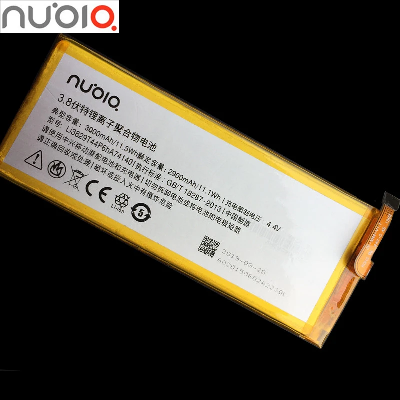 Аккумулятор Li3829T44P6HA74140 3000 мАч для ZTE Nubia Z9 Max NX508 NX508J NX510J NX511J NX512J NX518J|Аккумуляторы