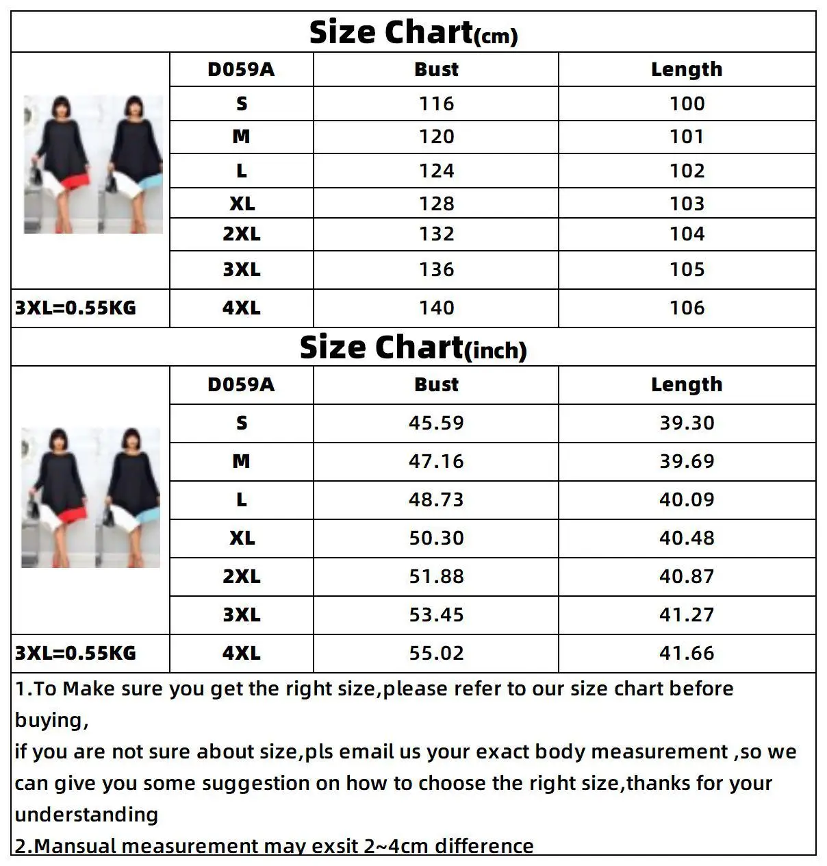 

Donsignet Women Dress Spring/Autumn New Pleated Color Matching Long-sleeved Dress Irregular A-line Plus Size Dress