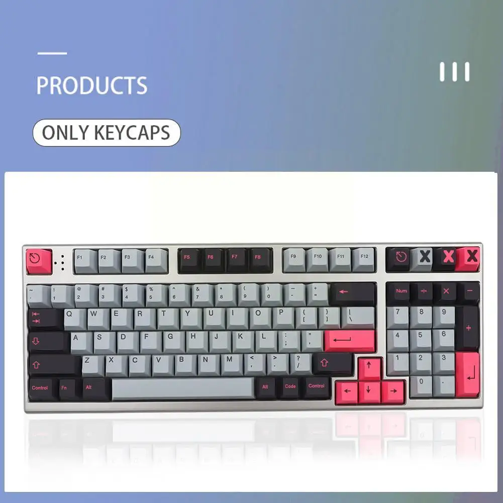 8008 механические колпачки клавиш клавиатуры Pbt подходят для переключателя Mx 135