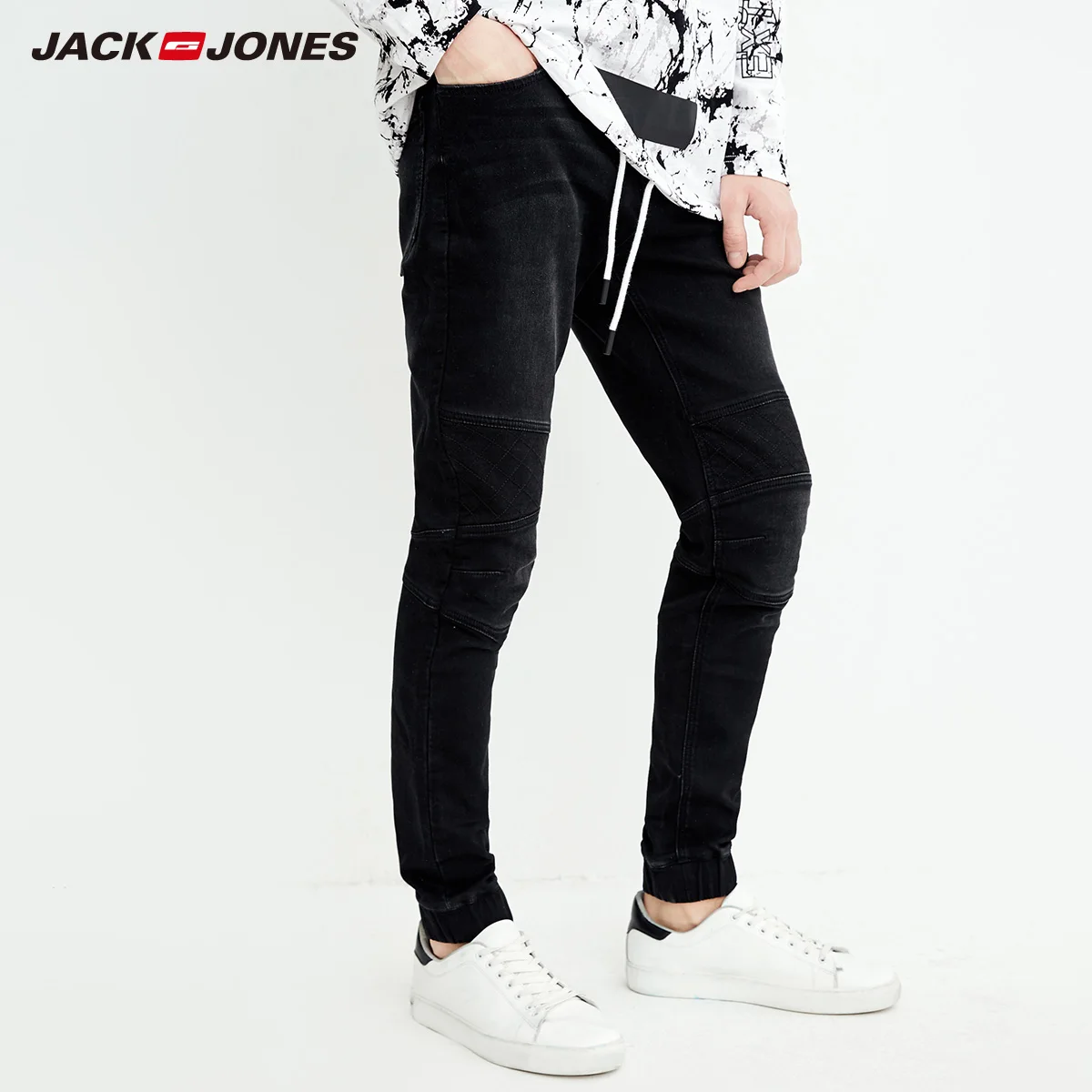 Jack Jones мужские джинсы с эластичным поясом | 218132521|Мужские джинсы|