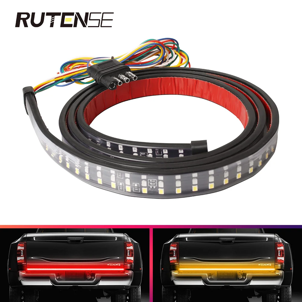 60 &quotГрузовик багажника светодиодный полоски светильник крючок Тройной Ряд 2835