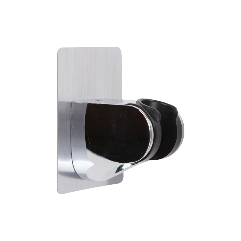 Space Aluminum Traceless Nail-Free Adjustable Shower Nozzle Mount Brackets Head Seat Rack Bathroom Parts Bath Accessories | Обустройство