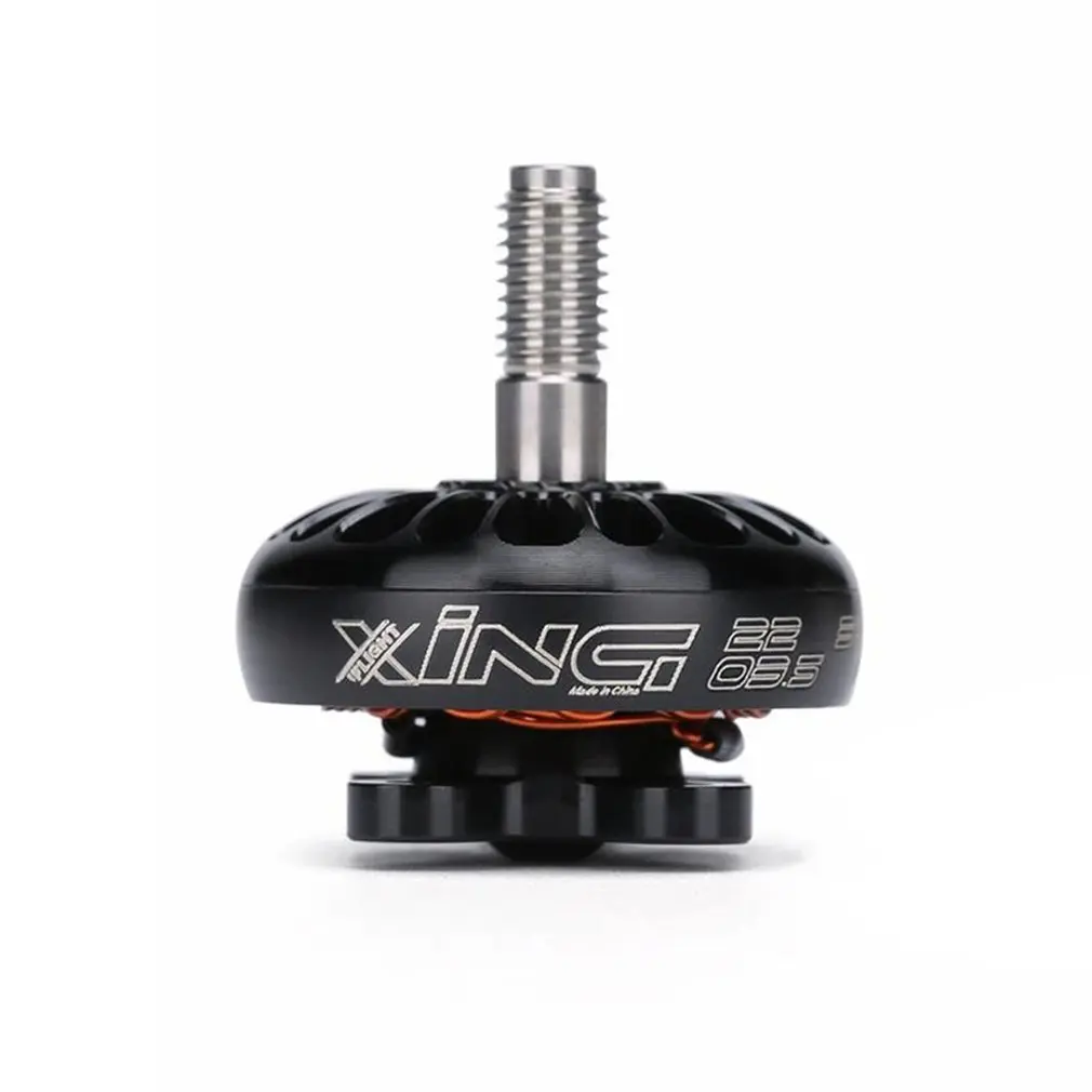 

Iflight Xing 2203,5 2300KV(Φ 16/M3)/3200KV(Φ 12/M2) 4-6S двигатель FPV черный с 5-миллиметровым наружным валом из титанового сплава для части FPV