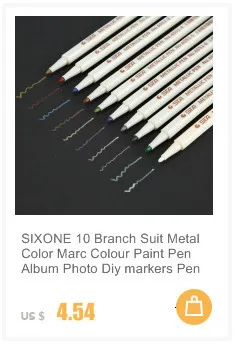 SIXONE 30 шт./упак. 0,5 мм 0,35 мм, с милым мультяшным принтом значение посылка с чернилами стандартных цветов простой Бизнес Стиль гелевые ручки прекрасный подарок для ребенка