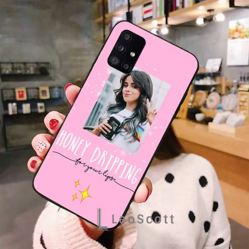 

Singer Camila Cabello HAVANA Phone Case For Samsung A51 A52 A71 A50 A12 A21S S8 S9 S10 S20 S21 Plus Fe Ultra