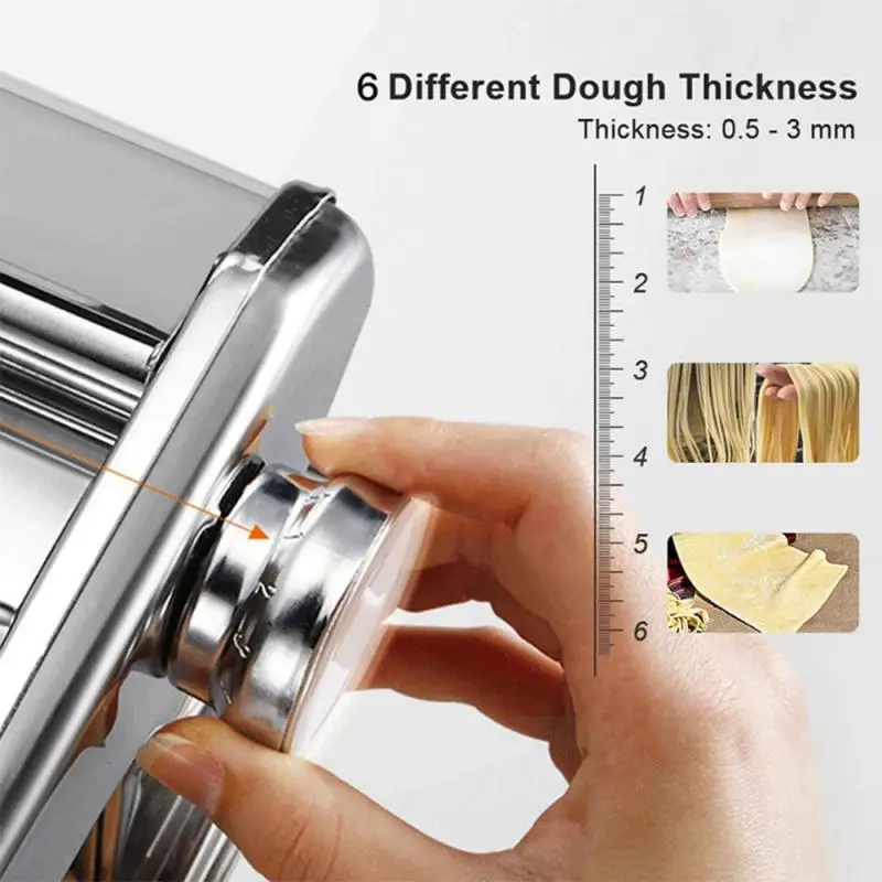 Кухонная ручная машина для лапши бытовая макаронных изделий два ножа устройство