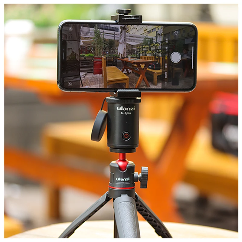 Ulanzi U SPin 360 Вращающаяся головка с шаровой головкой Трипод для смартфона Gopro экшн