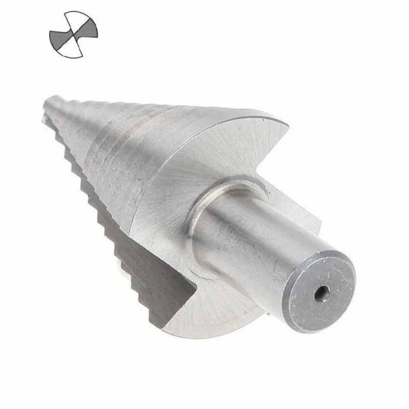 

5-35 Mm Step Drill Bit High Speed Steel 13 Steps Cone Cutter For Home Steel Wood