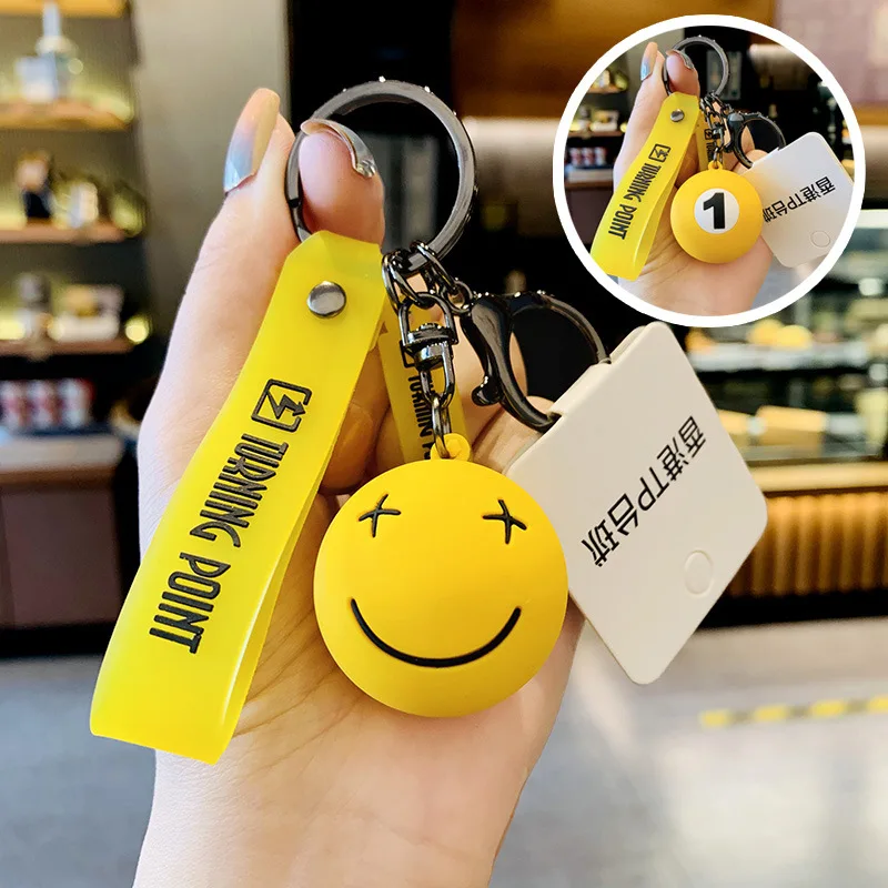 

2021 new style pendant car interior decoration car key ring men and women high grade schoolbag pendant men's car key chain