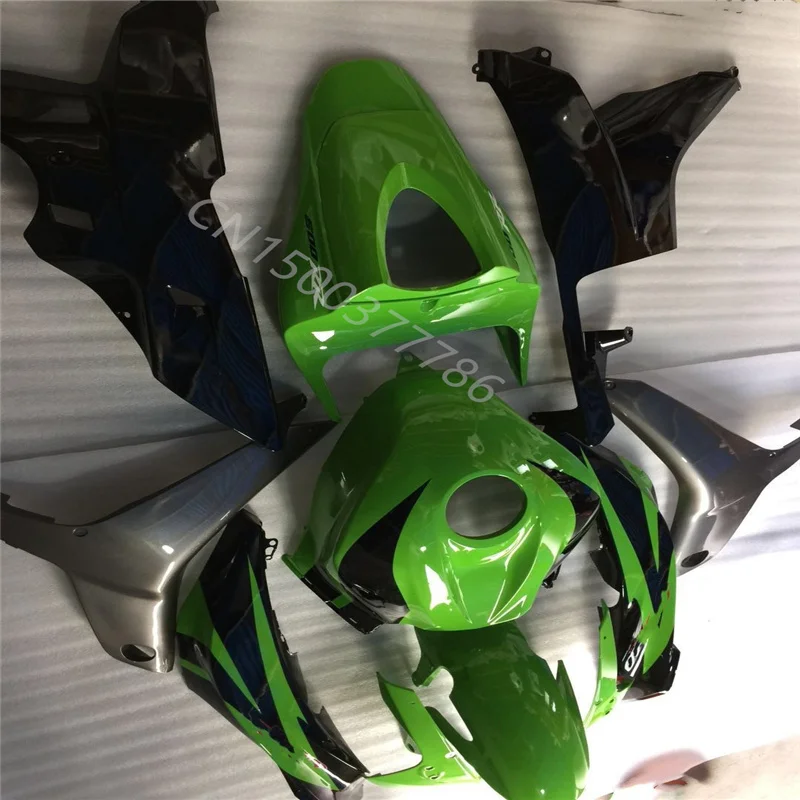 

New Motorcycle Fairing FOR HONDA CBR600RR 2007-2008 CBR600R 07-08 Bodywork green black ABS injection Fairing