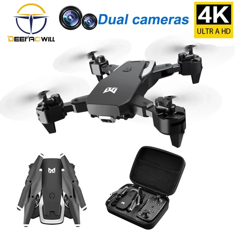 

Новый KK6 дрона с дистанционным управлением 4K двойной Камера s Дрон HD двойной WI-FI FPV Камера воздушной видео Квадрокоптер с дистанционным управ...