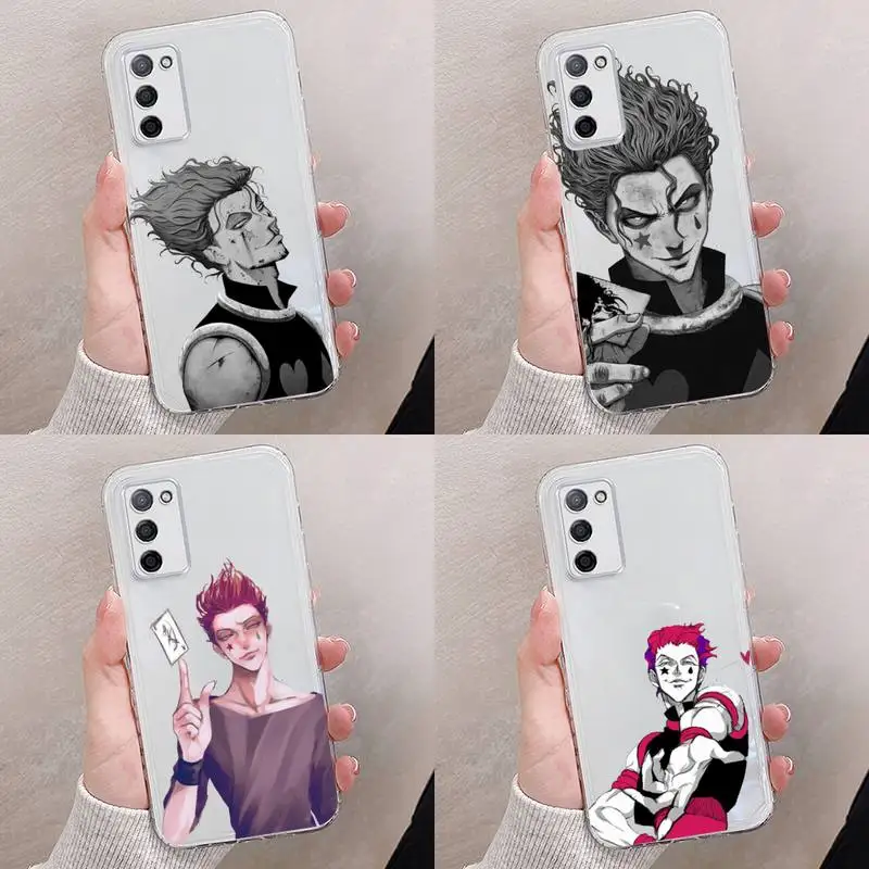 

Hisoka hunter x hunter Phone Case Transparent For oppo RENO A 1 2 3 4 5 7 8 Z 2Z SE ACE PRO moible bag