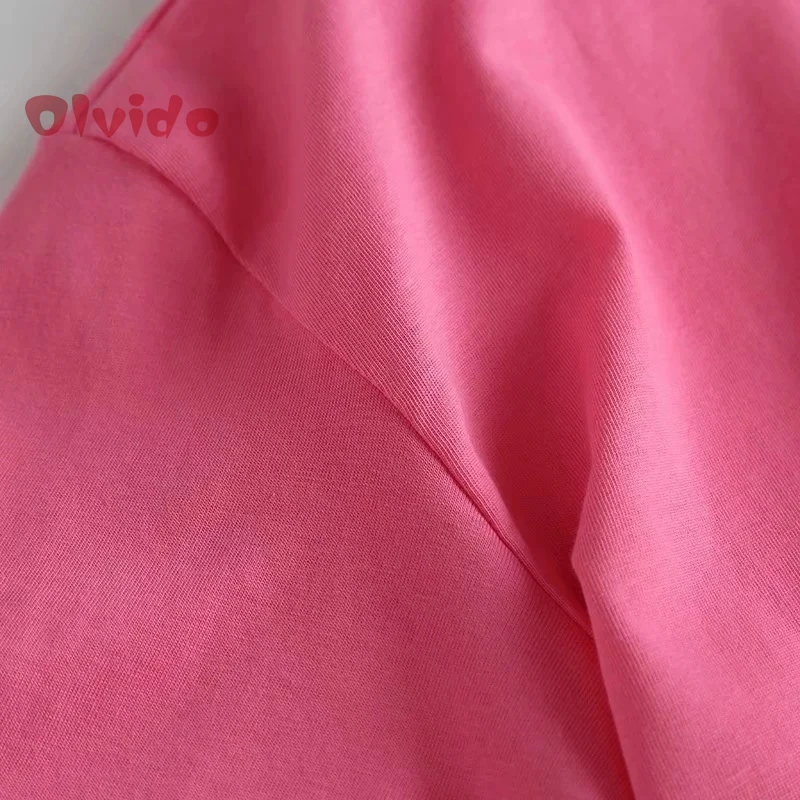 

Za 2021 Casual Chic Pink Women Oversized T-Shirt Basic Cotton Summer Short Sleeve Tees Shirts Female Urban Vintage Elegant Tops