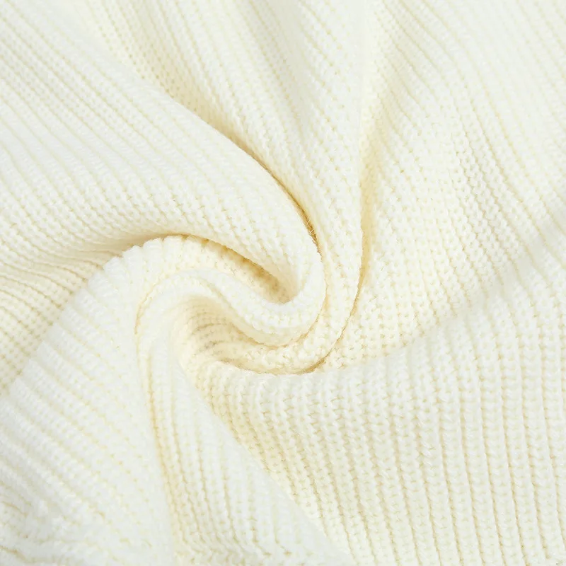 

Fashion Slim V-Neck Knitted Sweater Long Sleeve Sweet Cute Warm Office Temperament Cardigan Sweater Casual Loose Chic Tops 2020