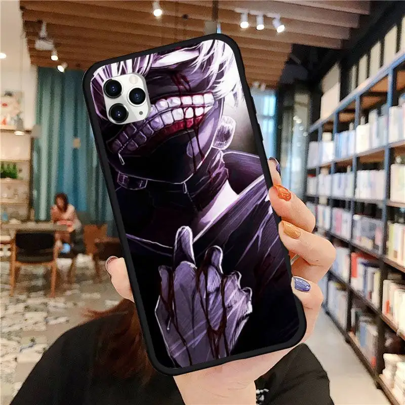 

Tokyo Ghouls Phone Case for iPhone 11 12 pro MINI XS MAX 8 7 6 6S Plus X 5S SE 2020 XR