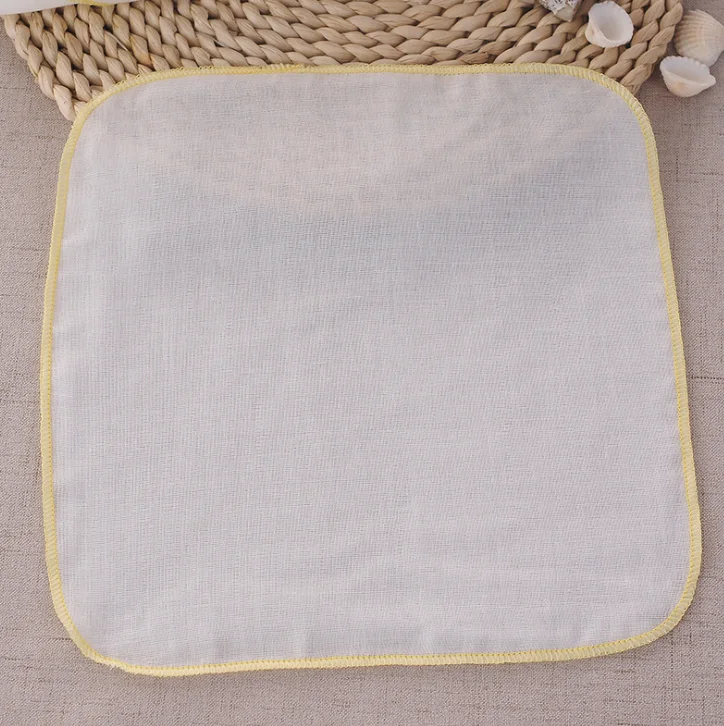 Детский хлопковый марлевый носовой платок детское двойное Марлевое полотенце