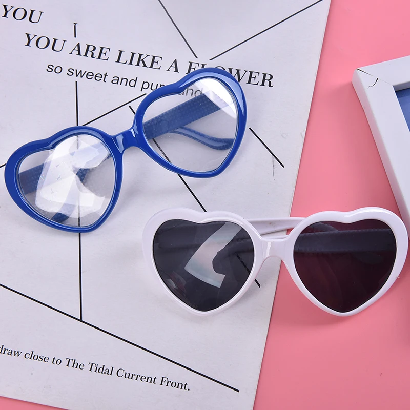 

1PCS Heart-shaped Lights Become Love Special Effects Glasses Love Glasses At Night