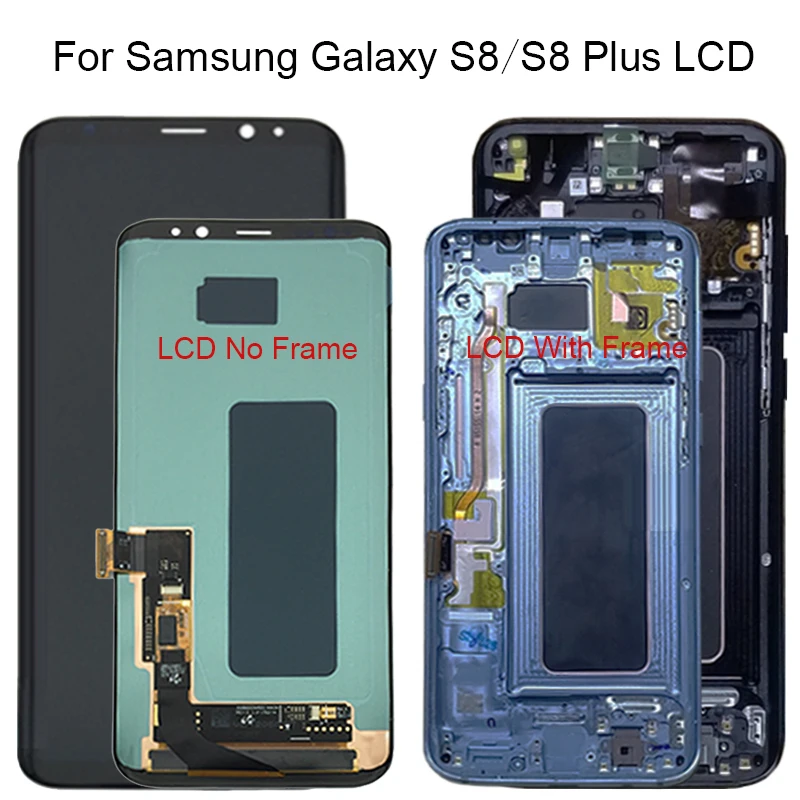 ЖК-дисплей для Samsung S8 G950 G950F дисплей сенсорный экран дигитайзер в сборе Замена Galaxy