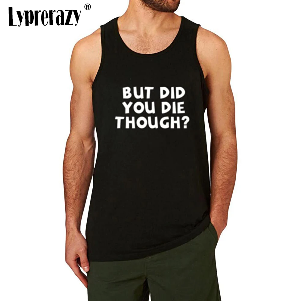 

Мужская хлопковая майка lypre azy, забавная майка для фитнеса и тренировок, с буквенным принтом, лето