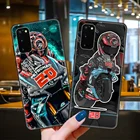 Чехол для телефона SamSung Galaxy S20, S10, S9, S8, S7, S6 Plus, E Lite, ультратонкий черный чехол, силиконовый чехол Moto NO.20, Fabio Quartz araro