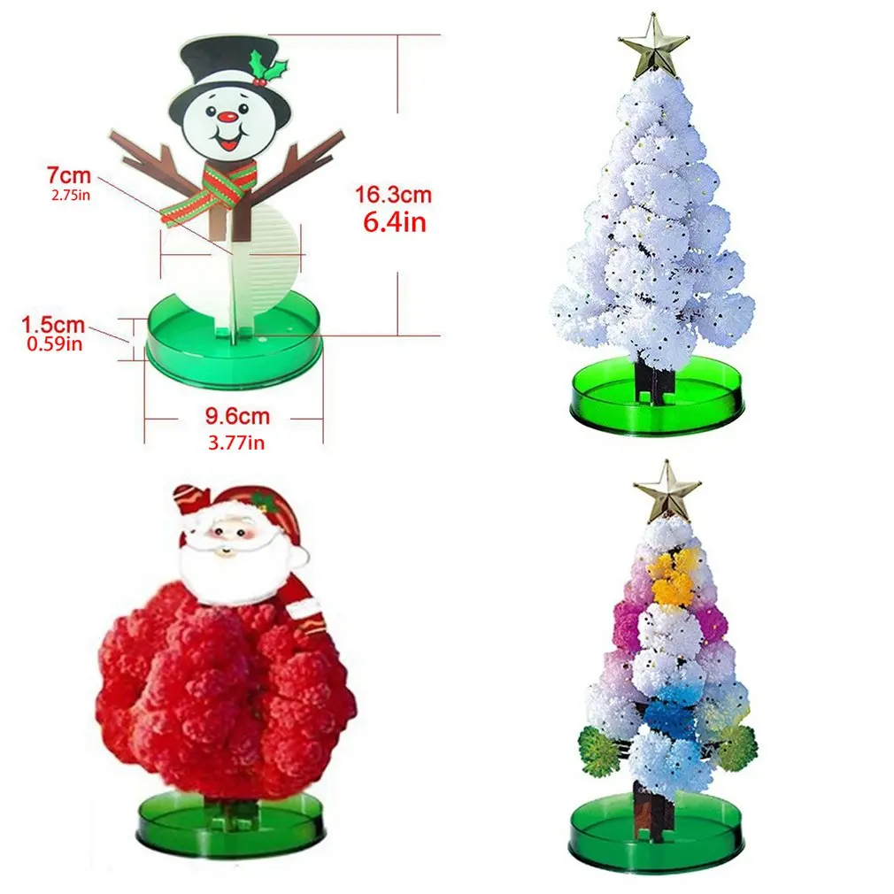 Рождественские игрушки Настольная бумажная елка с цветами подарки для учеников