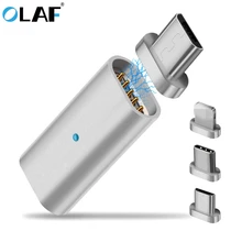 Olaf Mirco USB магнит с разъемом адаптер Micro для Type C iPhone Mrico зарядный