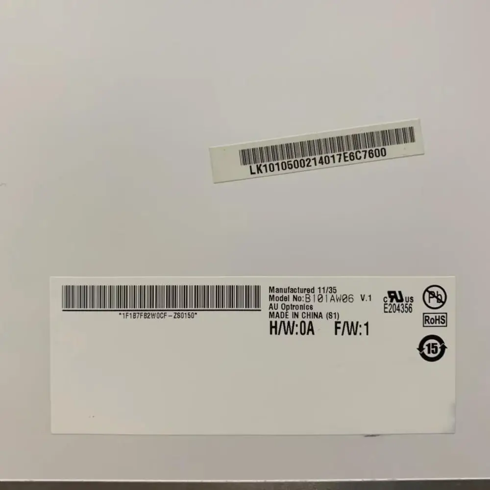 Тонкий ЖК-дисплей 10,1 дюйма B101AW06 V.1 LTN101NT05 N101I6-LOD M101NWT2 R5 для ACER ASPIRE ONE D255 D260 1024*600 40 контактов