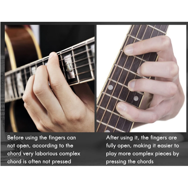 

Guitar Finger Expander Finger Stretcher Finger Trainers Trainer Tool for Guitar Bass Ukuleles Mandolins Piano