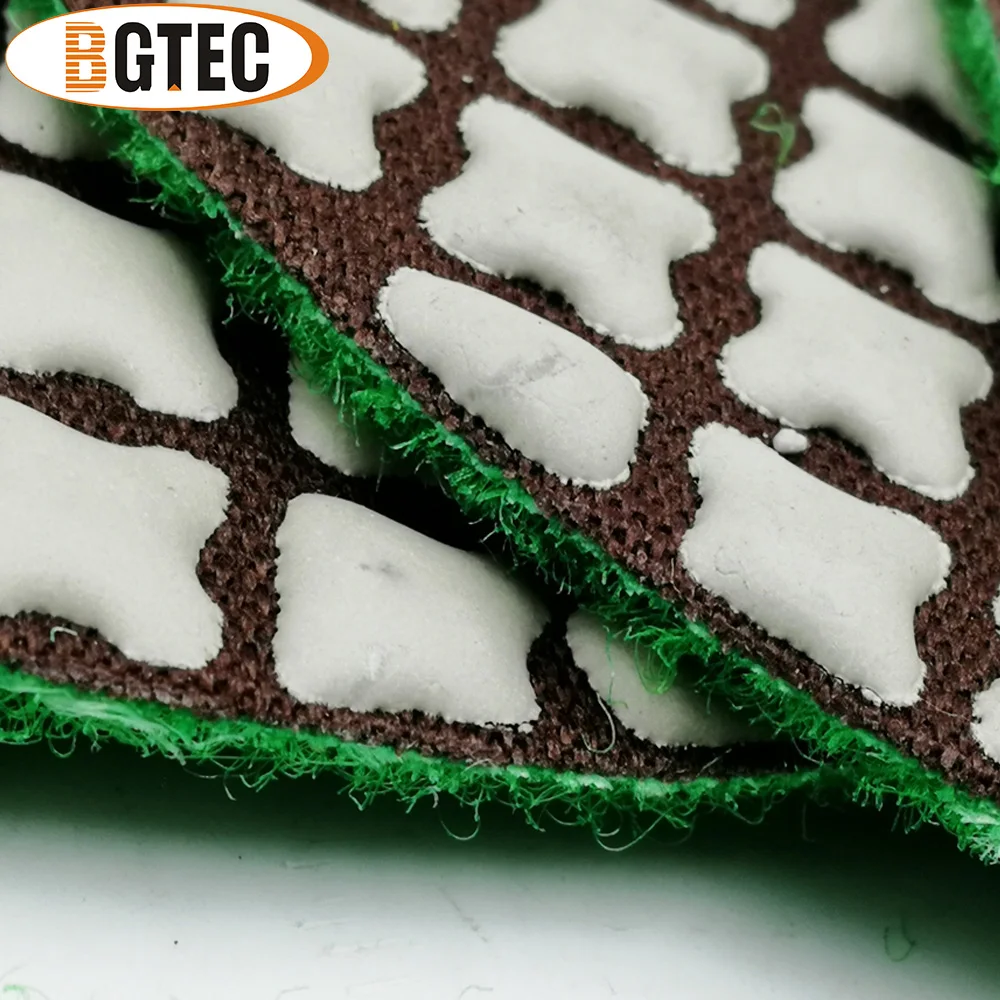 BGTEC 8 шт. 100 мм зернистость 50-buff сухой Алмазный полировальный диск 4