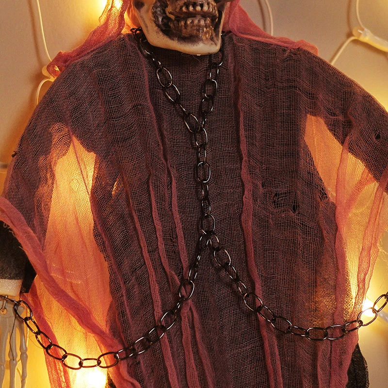 

Zerolife Terror Halloween Skeleton Home Bedroom Party Skull Hanging Ghost Festival Bar Haunted House DIY Decoration Wall Hanging