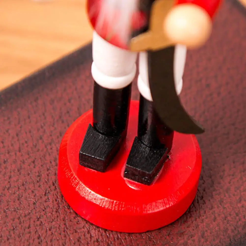 12 см 6 шт. в наборе деревянный гайкер кукла марионетка солдат форме украшения