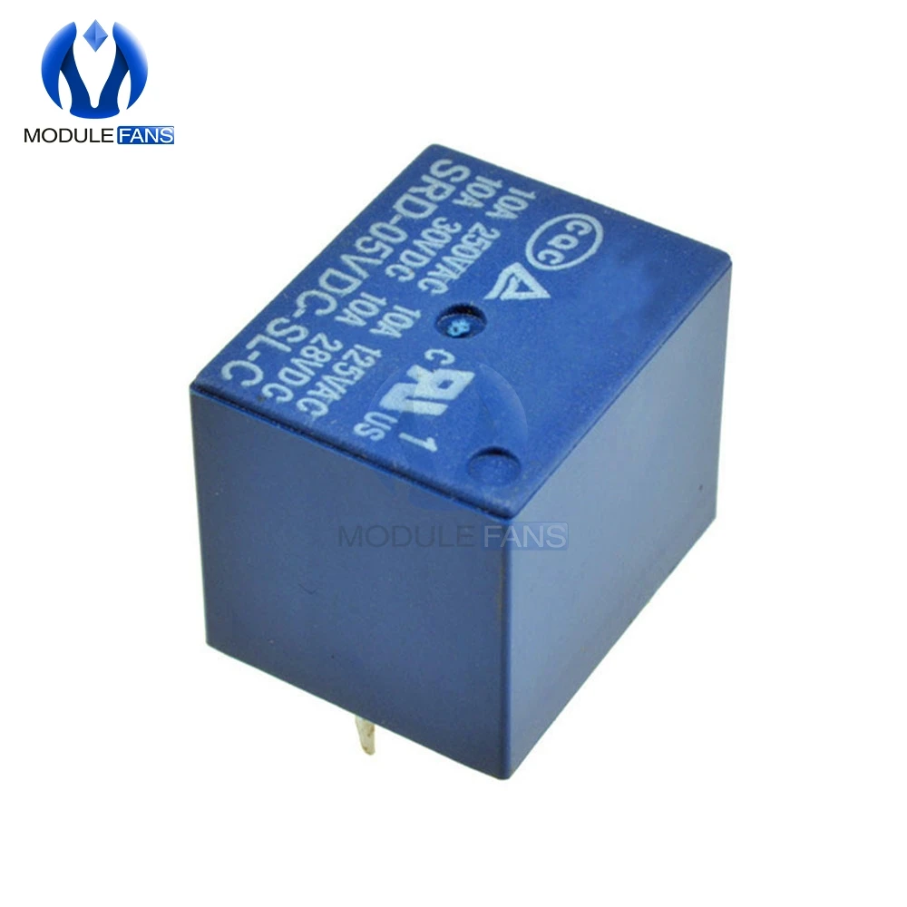 1 канал 1CH релейный модуль приемника мини Мощность реле 5V DC SRD 5VDC SL C PCB для SCM дома