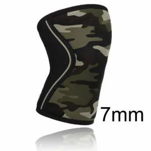 Неопреновые компрессионные наколенники 7 мм, наколенники, Отличная поддержка для кросс-тренировок, тяжелой атлетики, приседаний