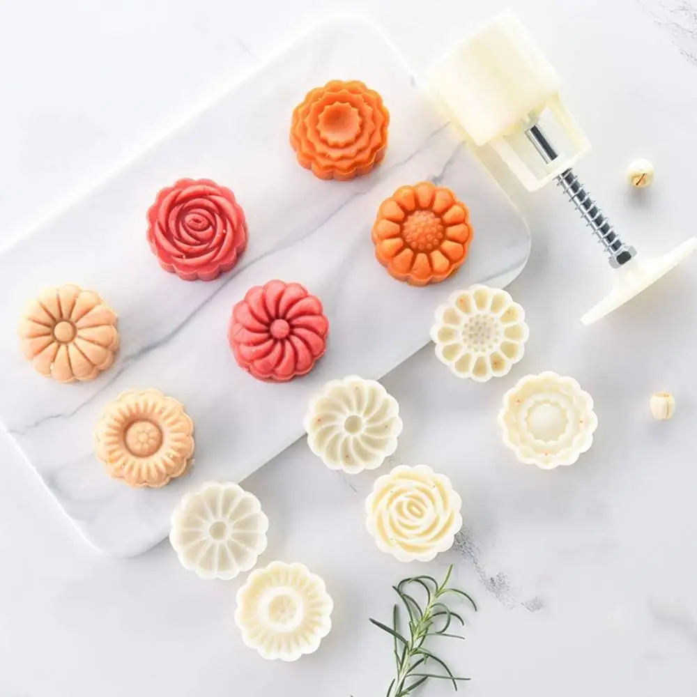 14 шт./компл. форма для выпечки в виде Луны ручное давление круглые квадратные