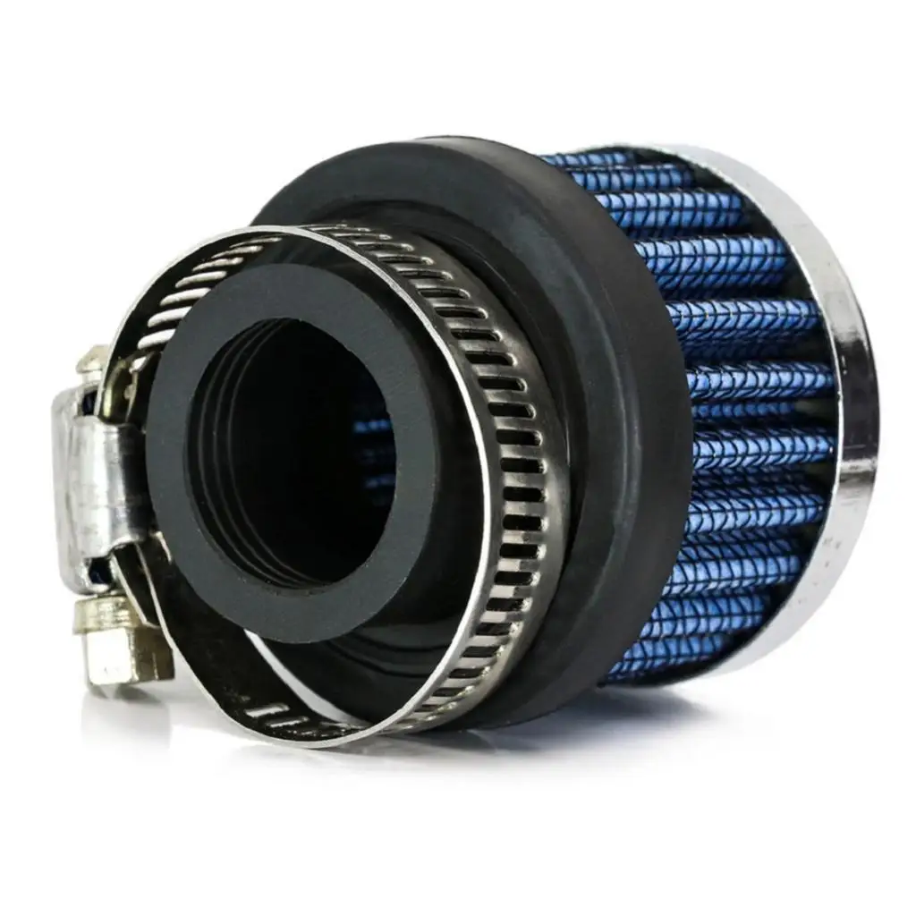 Blue 25mm Car Cold Air Intake Filter Cleaner Direct Replacement | Intakes Parts