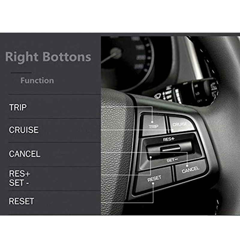 ​Steering Wheel Cruise Control Buttons The Right Side Button for Hyundai Creta Ix25 1.6L 96700C90004X | Автомобили и мотоциклы