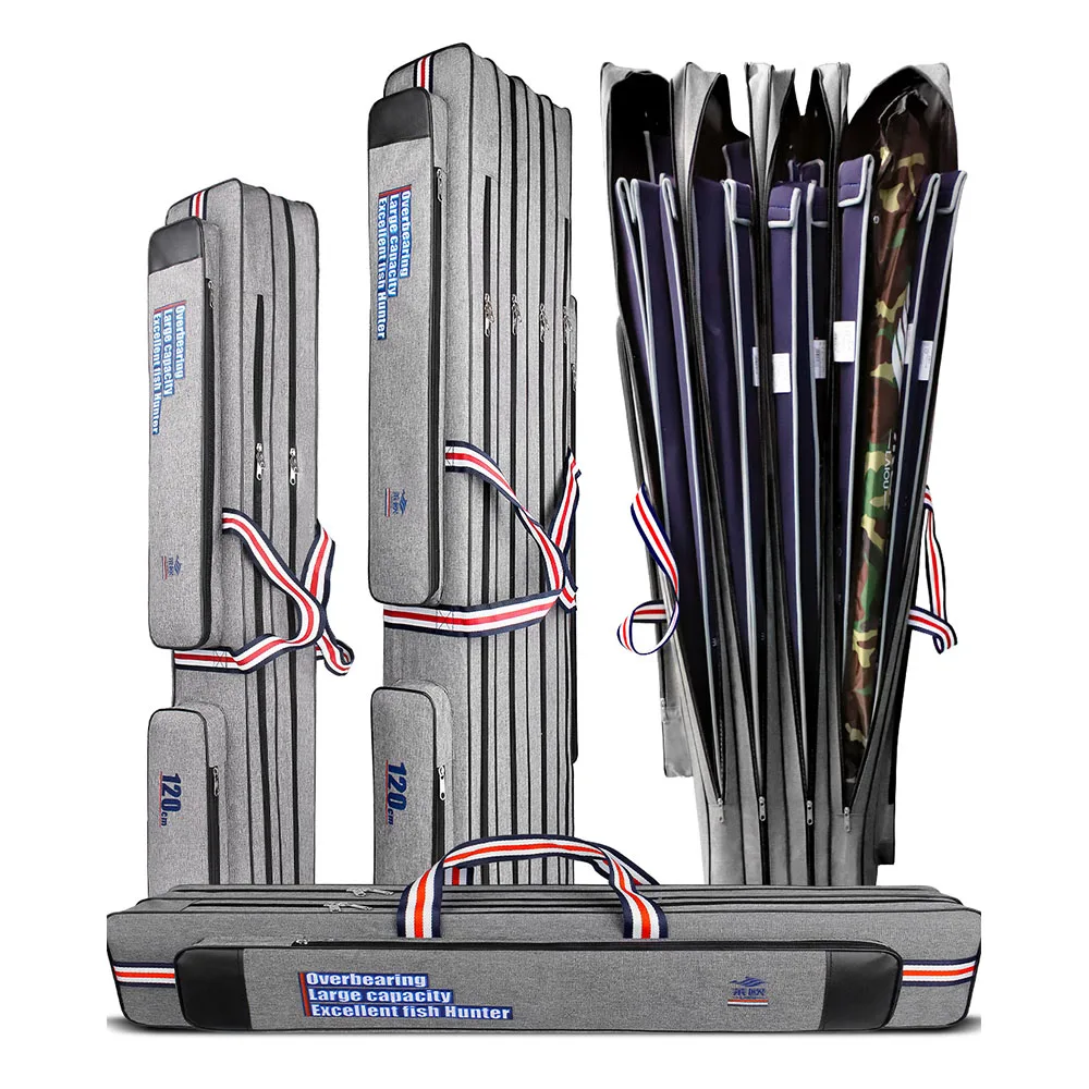 Обновленная 2/3/4 слойная сумка для рыбалки многофункциональная живота удочка