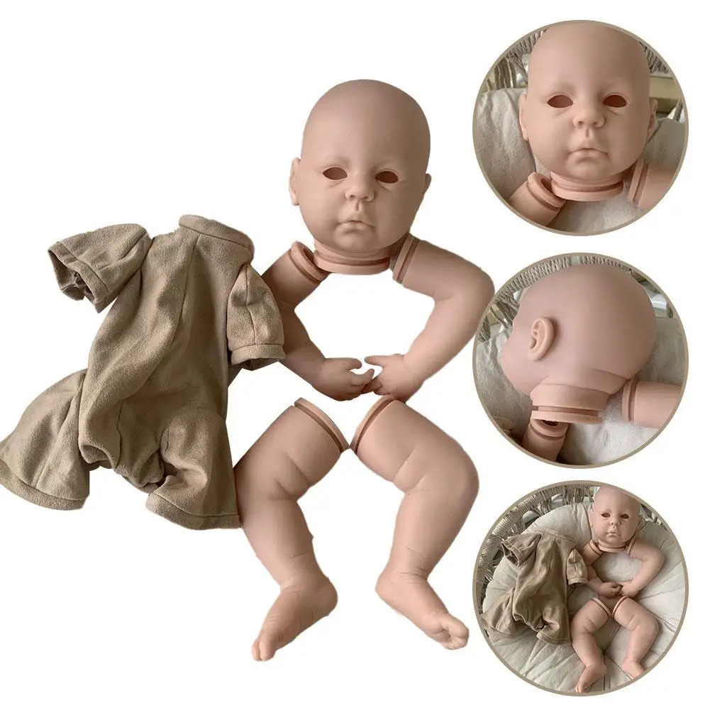 

22 Inch Rebirth Doll Set Pink Soft Diy Doll Parts Child Rebirth Doll Toy Components Cute Rebirth Doll Hot Single Product