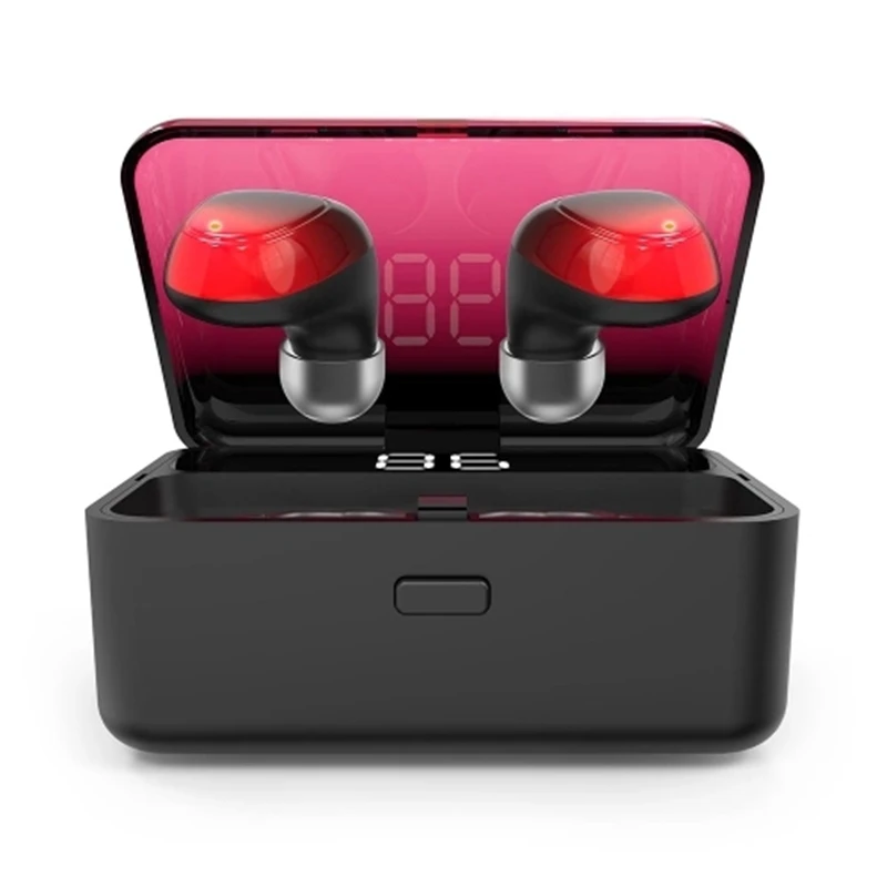 ES01 TWS наушники вкладыши с нажимным управлением настоящие беспроводные IPX5