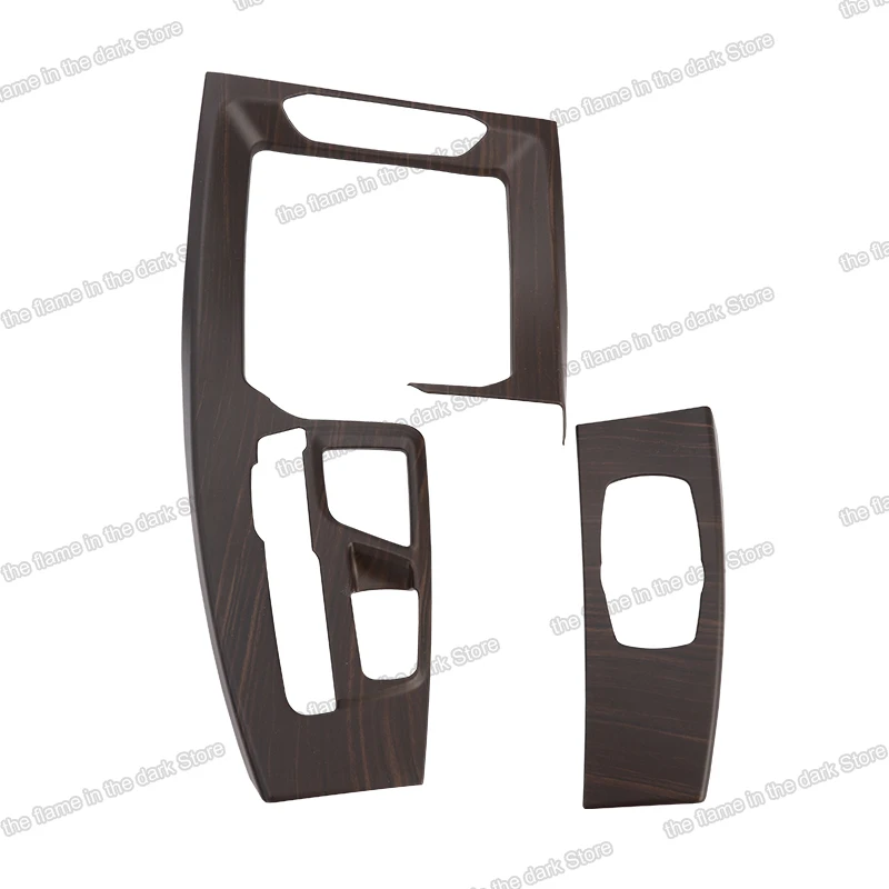 

Lsrtw2017 Wood Grain Abs Car Interior Trim Sticker Gear Panel Sticker for Bmw X3 2018 2019 2020