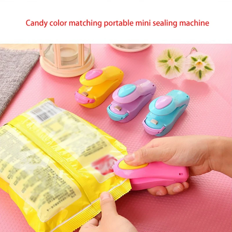 Компактный ручной держатель электрическая машина для запечатывания закусок