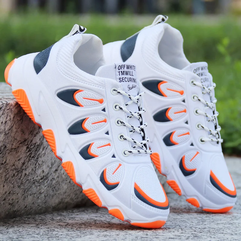 Мужские зимние кроссовки дышащая повседневная спортивная обувь баскетбольные