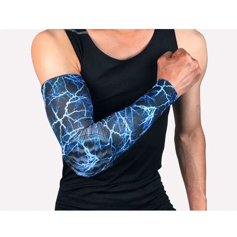 

1PCS Basketball Arm Elbow Pads Gym Shooting Crashproof Arm Support Elbow Protector Pads Cycling Flexible Compression Pads